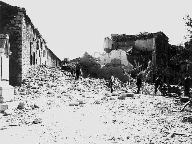 Roca Massima 1944 - U.S. 3rd Infantry Division Photography WWII