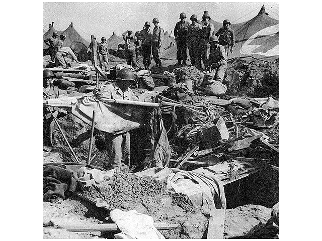 Hospital Area - Anzio Beachhead - U.S. 3rd Infantry Division