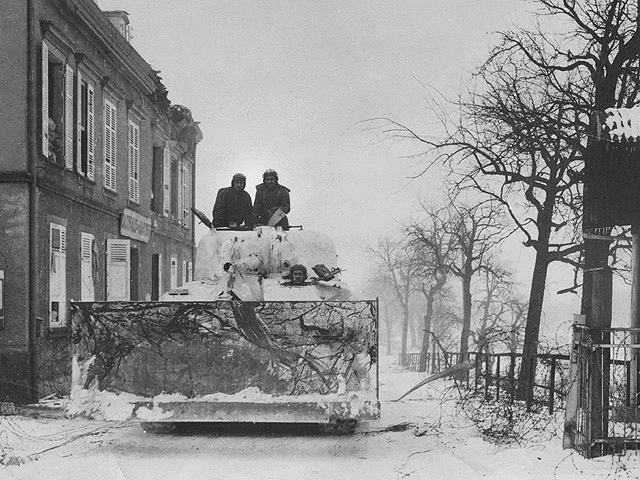 Ostheim - Colmar Pocket 1945 - U.S. 3rd Infantry Division Photography WWII