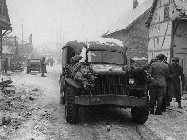 Jebsheim Colmar Pocket 1945 - U.S. 3rd Infantry Division Photography WWII