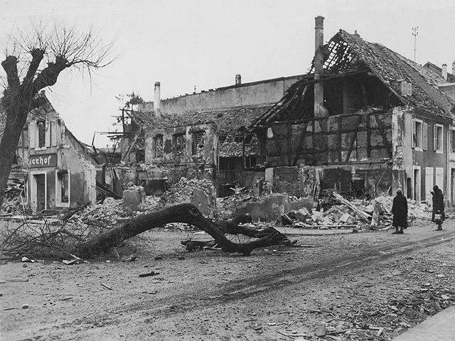 Neuf Brisach - Colmar Pocket 1945 - U.S. 3rd Infantry Division Photography WWII