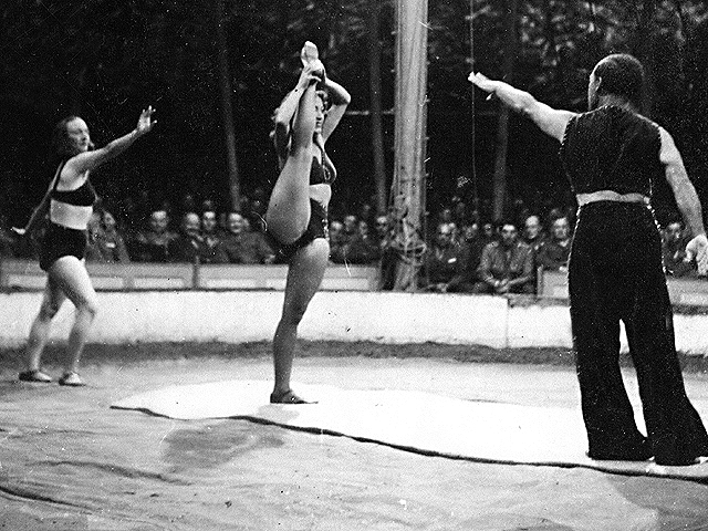 Circus Performers - Kassel Germany, mid-1945